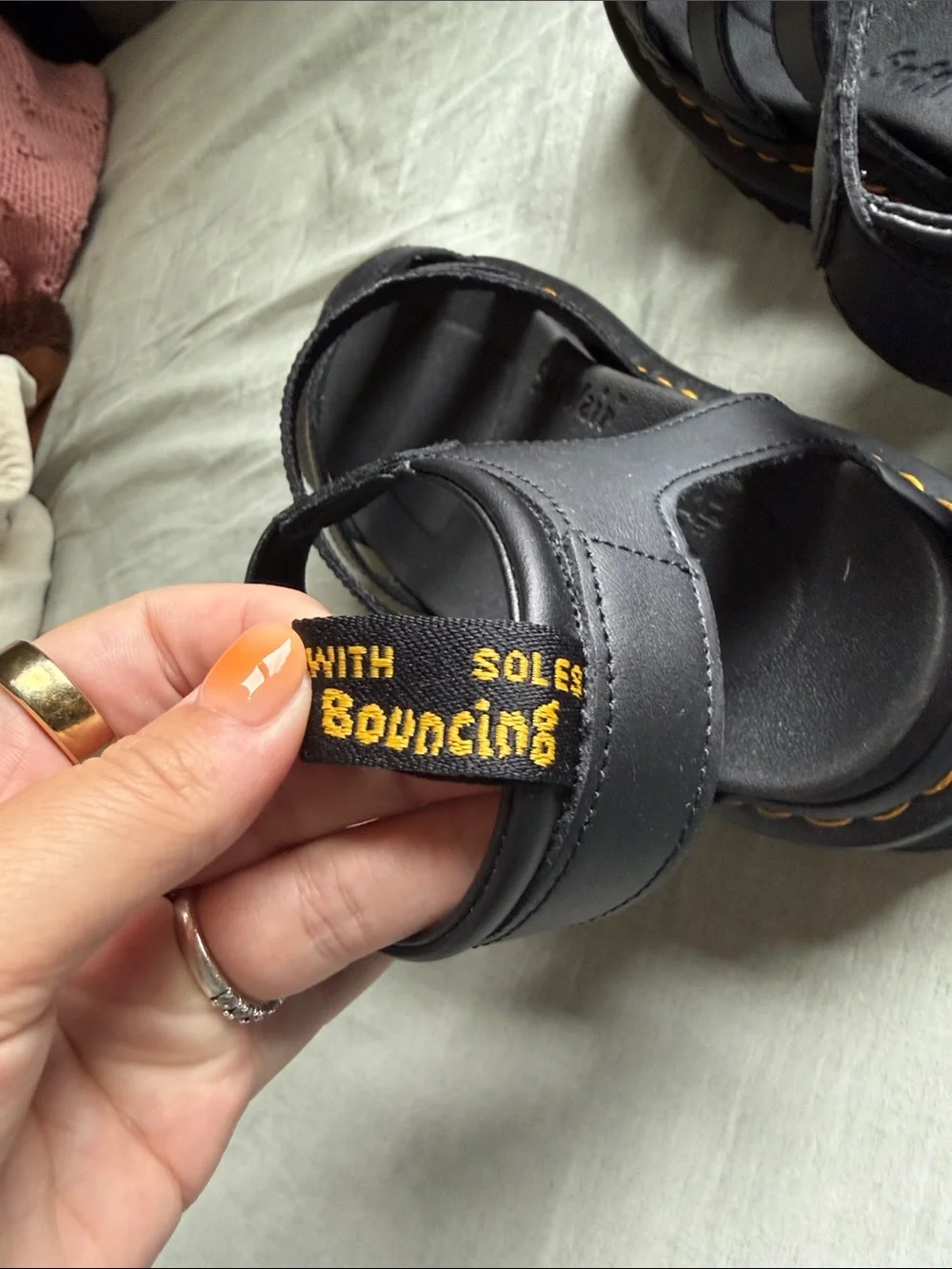 Doc marten sandals